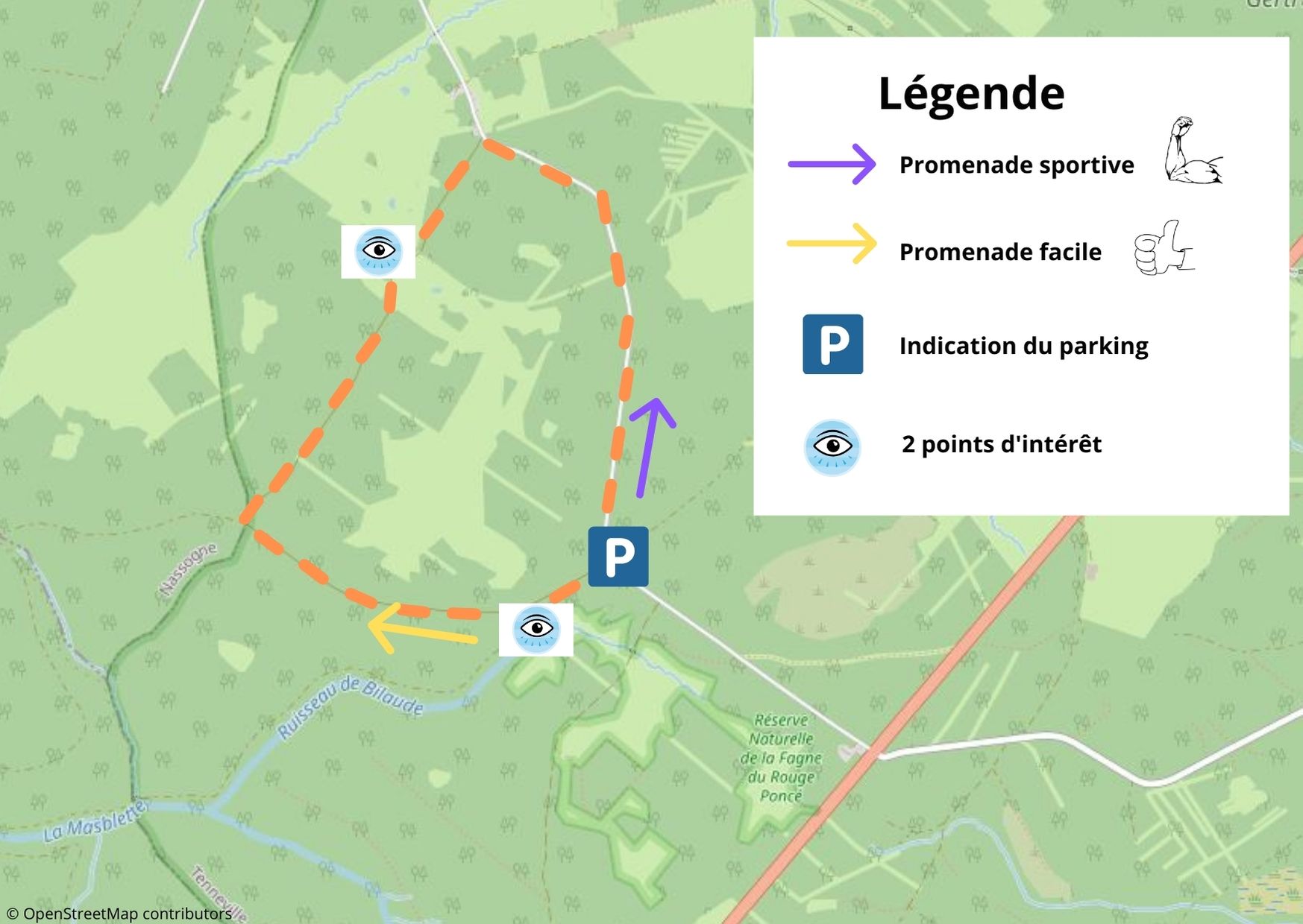 Plan De La Promenade Plantée Et De Ses Accès
